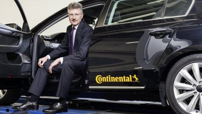Continental CEO Dr. Elmar Degenhart will resign for health reasons