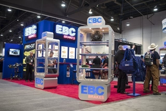 EBC Displays Latest Products at SEMA, Including Floating Rotor