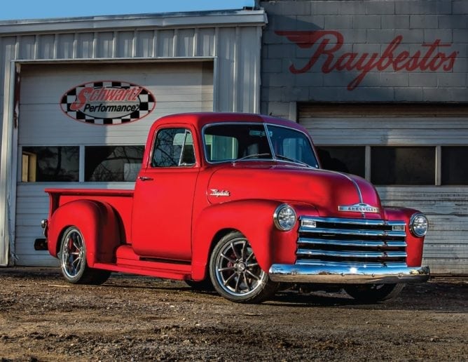 Raybestos Delivers ’53 Chevy Pickup To Winner