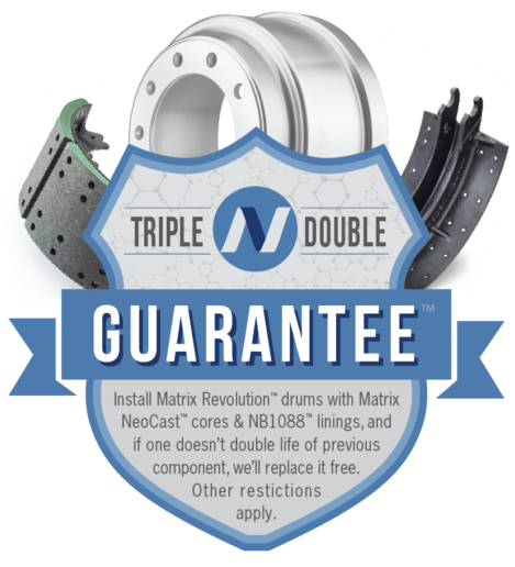 NeoBrake Announces Triple Double Guarantee