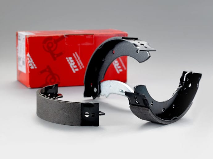 Painted Black: TRW Brake Shoes Get Protective Coating