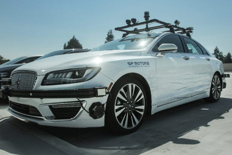 SF Motors Announces Patent for Autonomous Parking Tech