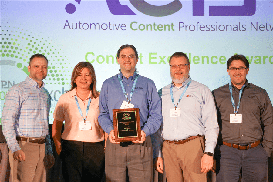 Raybestos Web Catalog Wins  Automotive Content Professionals Network Award