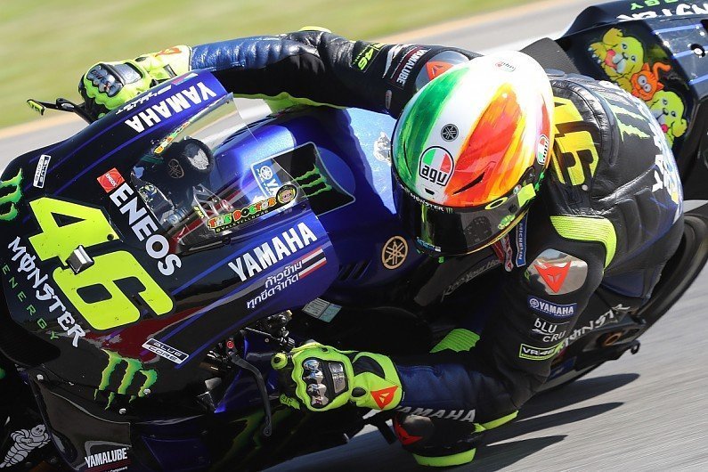 Rossi Says Brakes Ran Him Off Track