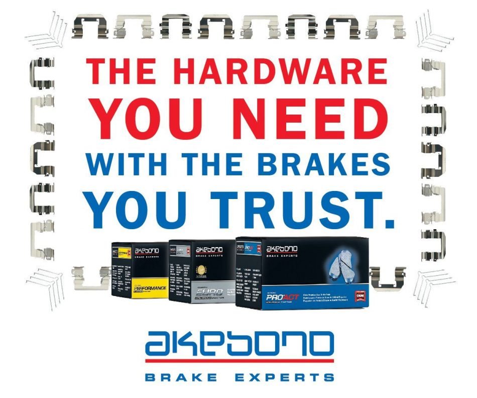 Akebono launches “The Hardware You Need, With the Brakes You Trust” Campaign