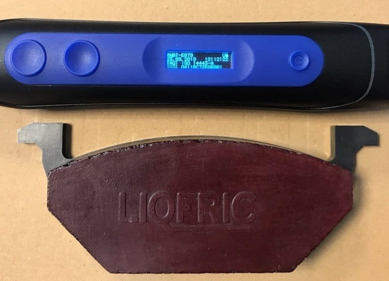 LIQFRIC® Allows Sensors Embedded in Brake Pad