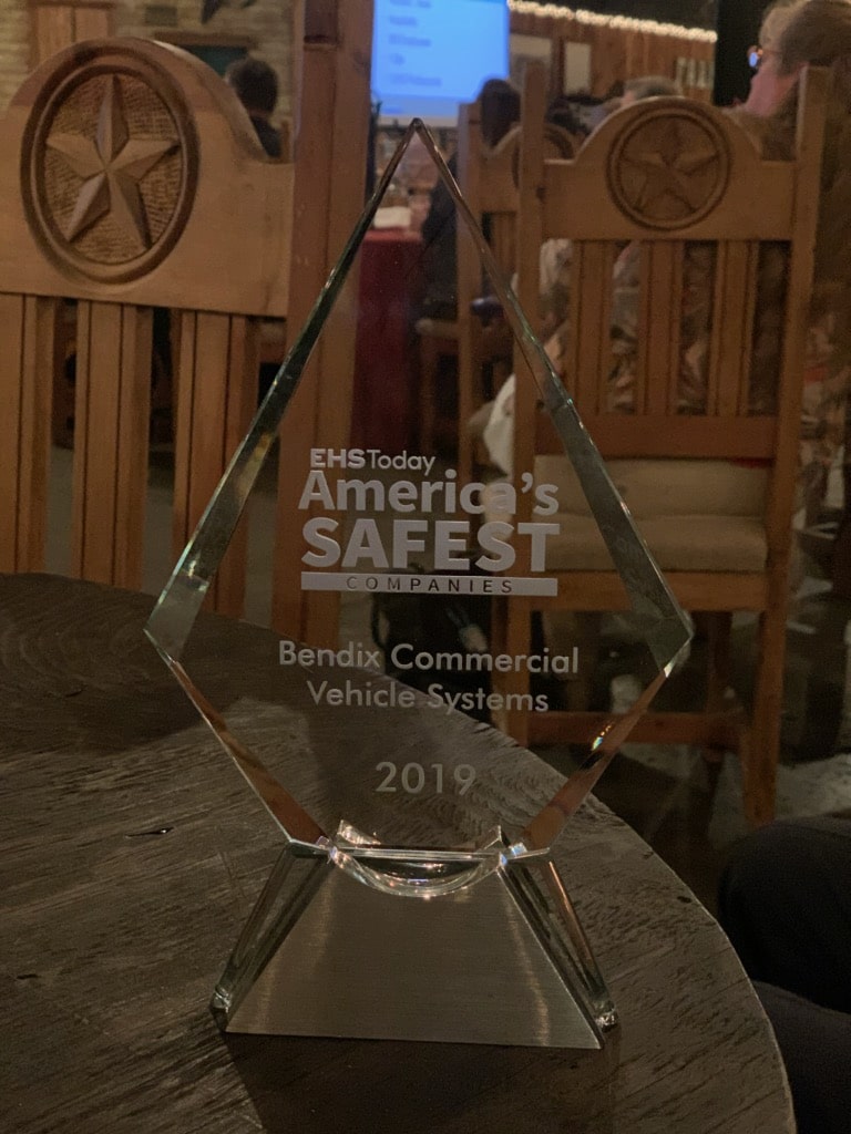 Bendix Named One of America’s Safest Companies