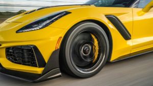 Top-rated Chevrolet Corvette ZR-1 finished atop the supercar group in stopping power