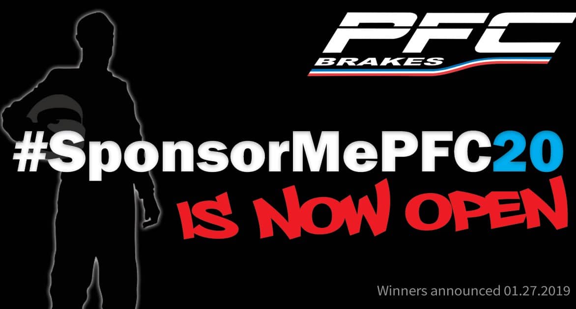 PFC Brakes Launches #SponsorMePFC20 Program