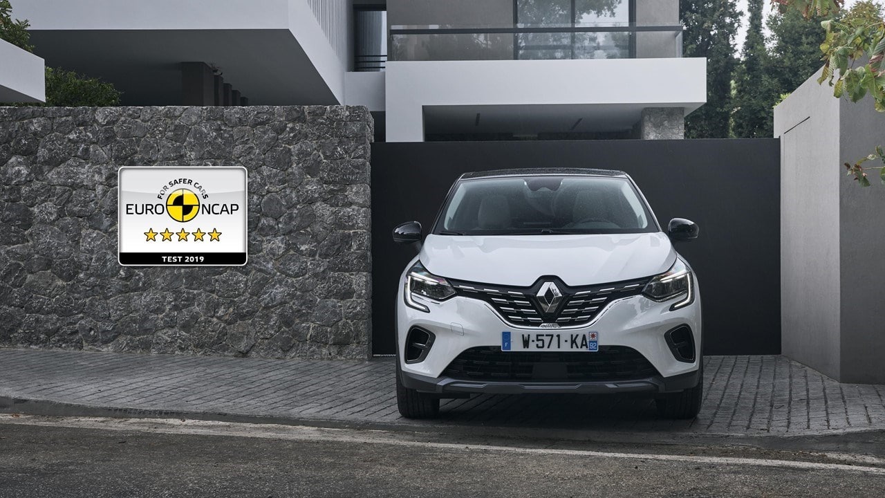 Renault New Captur Earns 5 Stars in Euro NCAP