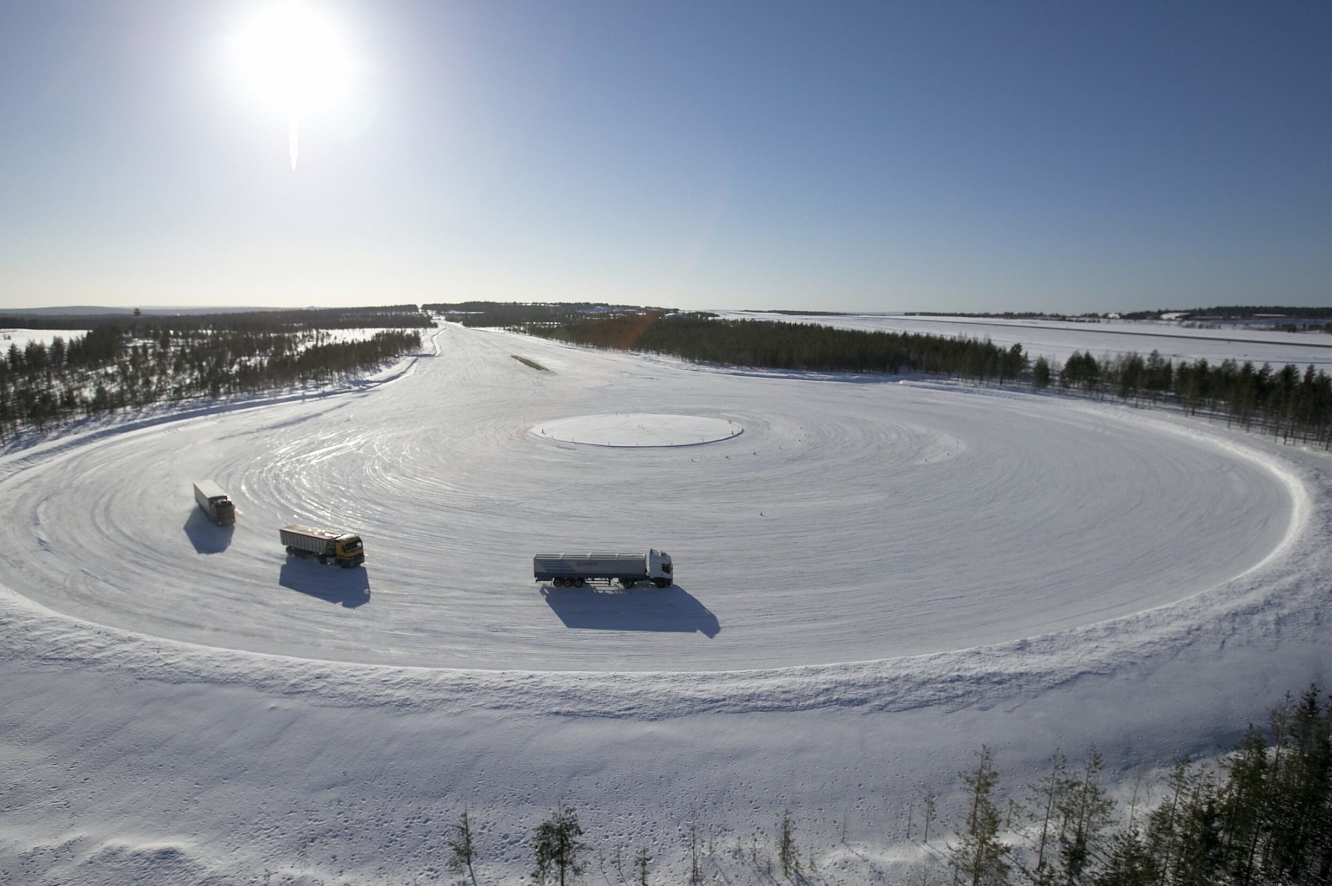 WABCO Arctic test track