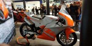 The new KTM RC4R has a complete J.Juan brake system