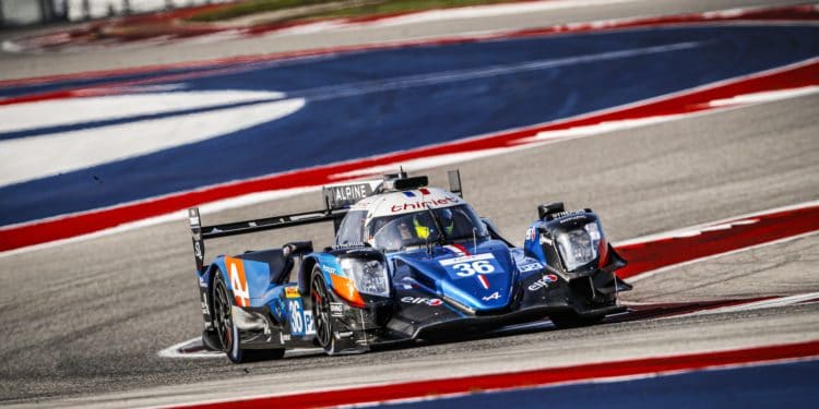 A major brake failure cost the The Signatech Alpine Elf team #36 Alpine A470-Gibson victory in the Lone Star Le Mans