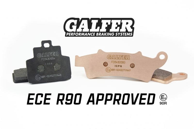 Galfer Brake Pads Received ECE R90 Certification