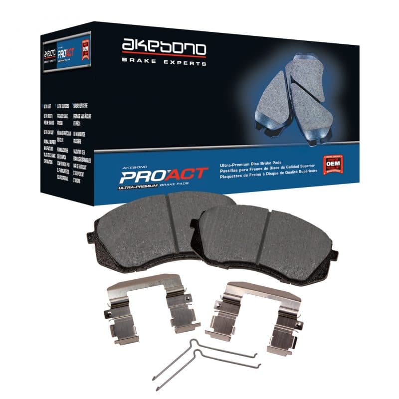 Akebono expanded its ProACT Ultra-Premium Disc Brake Pad line by four part numbers