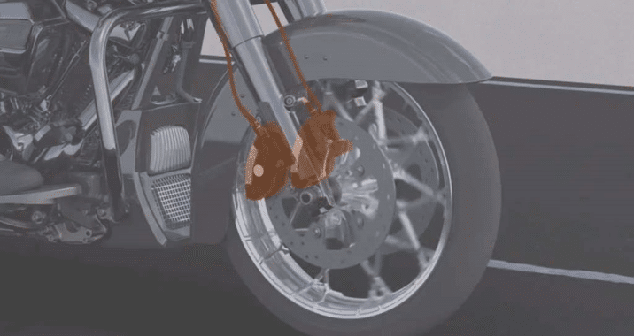 Harley Davidson's new anti-lock system (ABS)