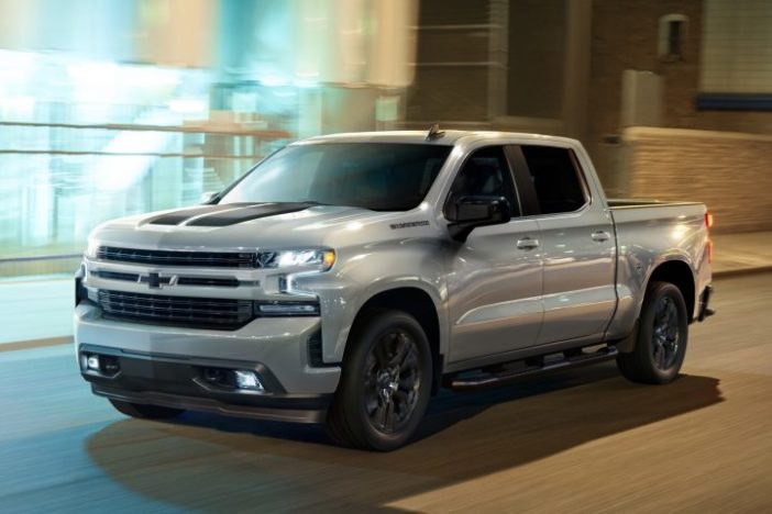 The 2021 Chevrolet Silverado will have expanded availability of AEB over the 2020 model (pictured here)