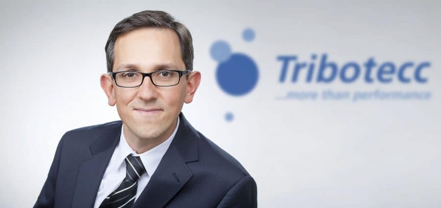 Stefam Greimel, Managing Director and CEO of Tribotecc GmbH