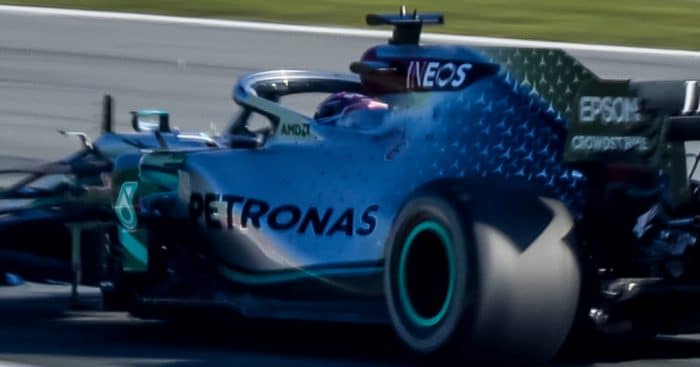 Mercedes-Benz had to modify the rear brake ducts on its F1 Silver Arrow