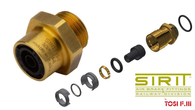 SIRIT™ RTC air brake fittings gain new O-ring design