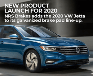 NRS Brakes introduced new produc ts for the 2020 Volkswagen Jetta