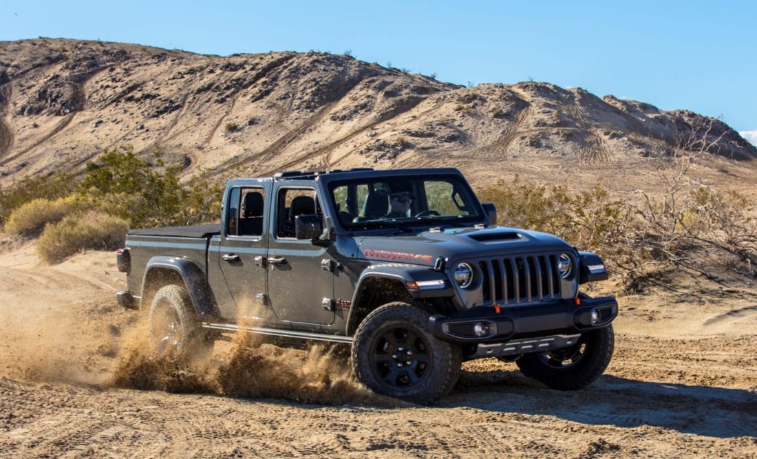 Jeep Attacks Sand with Gladiator Mojave Pickup