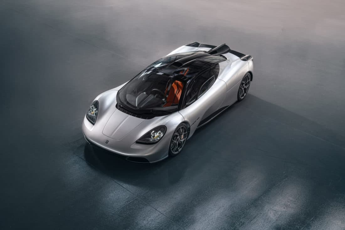 The new T.50 supercar from Gordon Murray Automotive features a braking system by Brembo