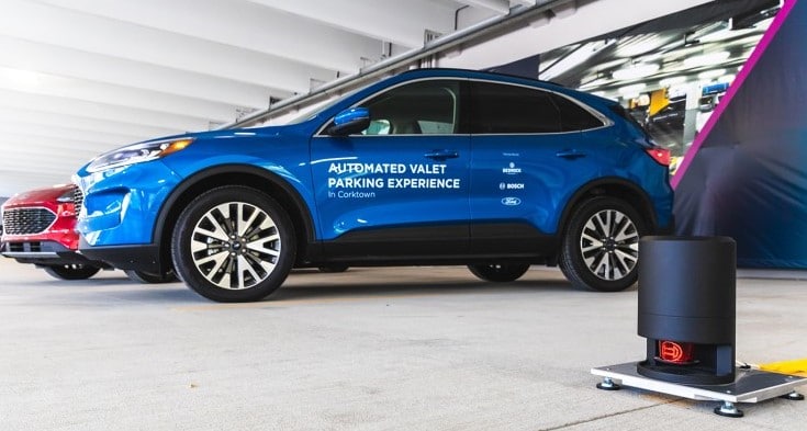 Bosch Works with Ford, Bedrock on Self-Parking AV