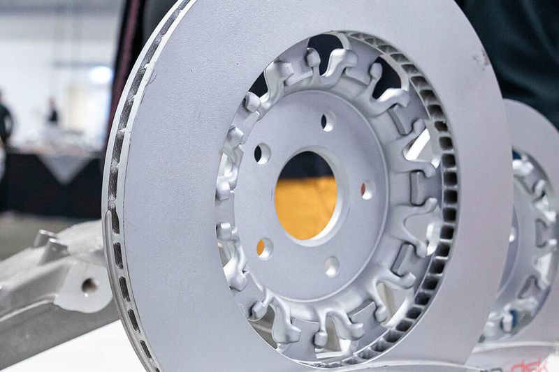 Lightweight Brake Disc of Aluminum and Cast Iron