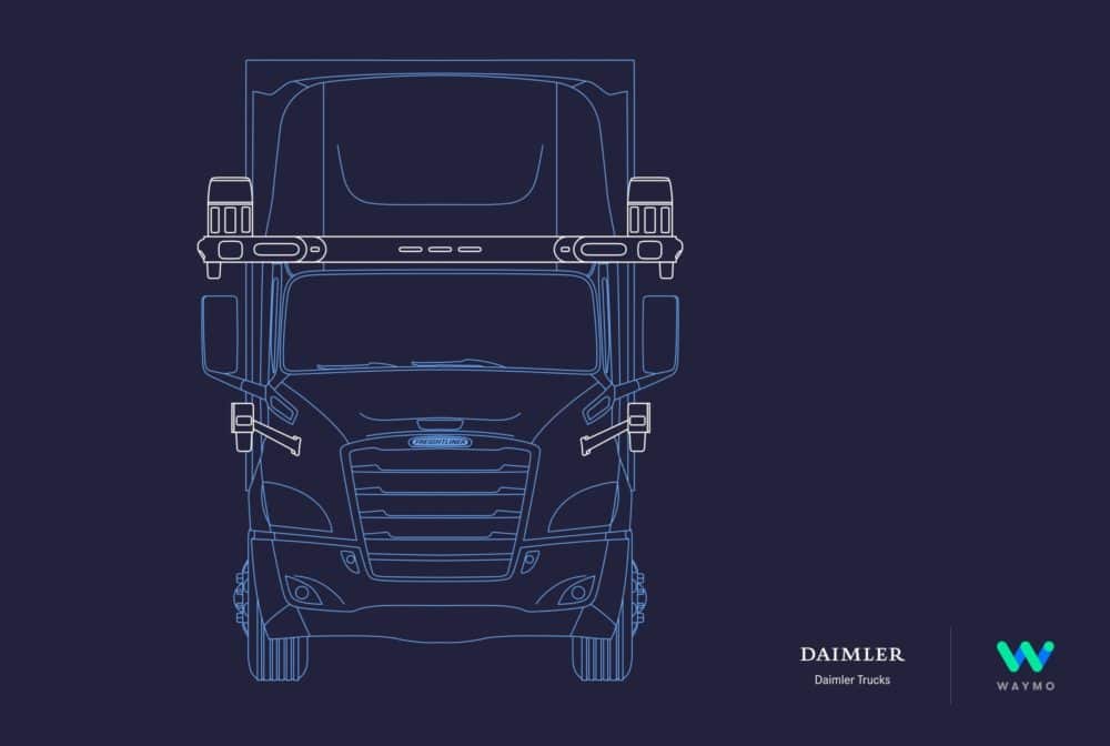 Daimler, Waymo Partner on Autonomous Trucks