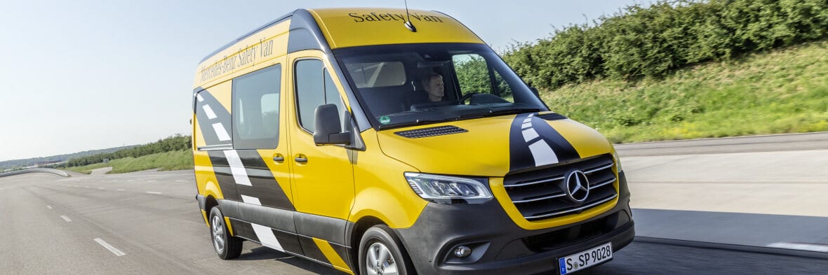 Mercedes-Benz Sprinter:  Safety Pioneer for 25 Years