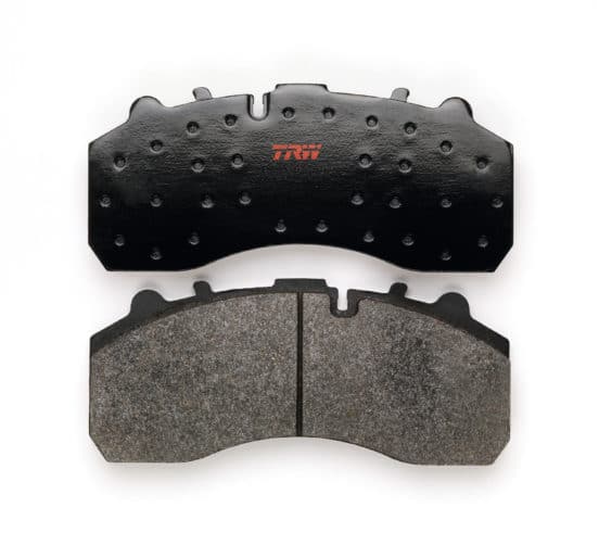 ZF’s TRW brake pads provide strong braking performance even in winter road conditions