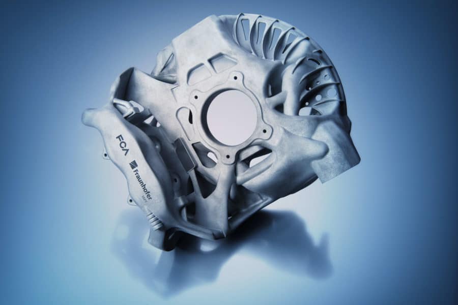 FCA, Fraunhofer Develop 3D-Printed Brakes