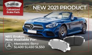 NRS Brakes added galvanized pads for Mercedes-Benz V8s