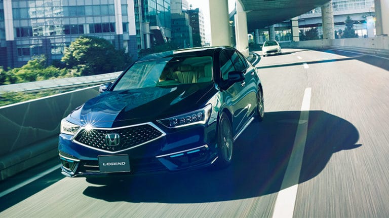 The new Honda Legend will feature Honda SEDNSING Elite safety and ADAS features