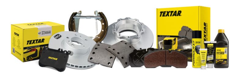 Textar has added several new brake pads and discs to its range