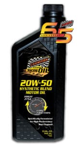 Champion Brands 20W-50 synthetic racing oil is the choice of mtorsports champions