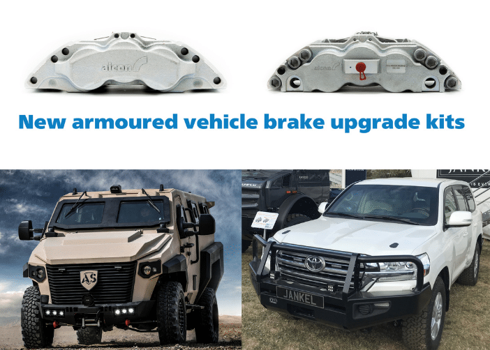 Armored Vehicle Brake Upgrade Kits Launched by Alcon