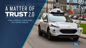 Ford has just released an updated version of "It's a Matter of Trust" about self-driving