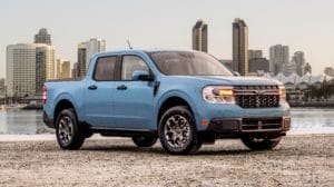 Ford unveiled the all-new 2022 Ford Maverick compact pickup offering hybrid power and 40 mpg in city driving