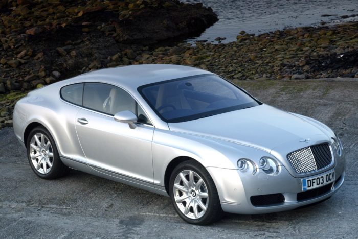 For the cost of replacing one carbon-fiber disc on this 2006 Bentley Continental GT, one could buy a car