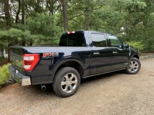 the 2021 Ford F-150 King Ranch is the penultimate of Ford pickup trucks
