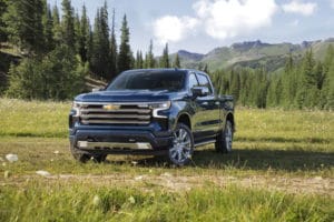 Super Cruise "hands-free" driver-assistance will be available on the 2022 Chevrolet Silverado High Country