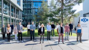 The latest batch of apprentices started last month at Knorr-Bremse