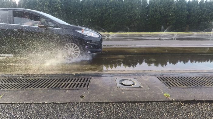 Coventry University researchers have developed a device to mitigate aquaplaning