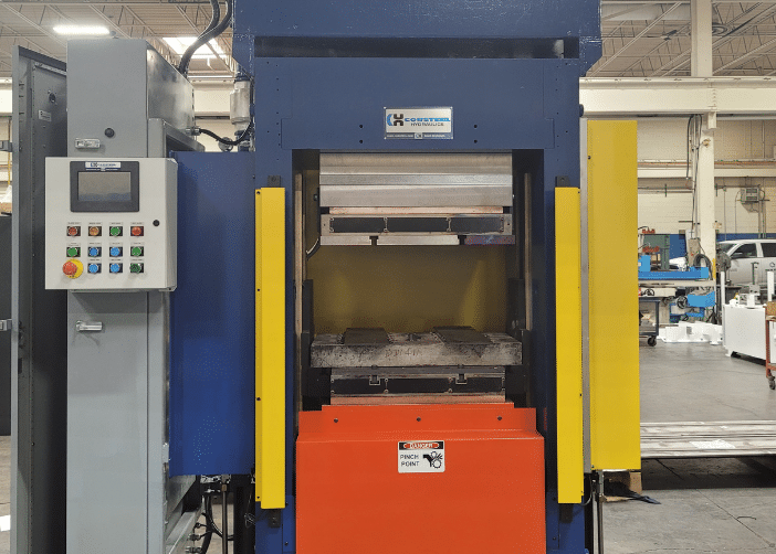 a new 400 Ton Positive Molding Hydraulic Press, MaxPower has doubled its capacity and can provide a shorter lead time