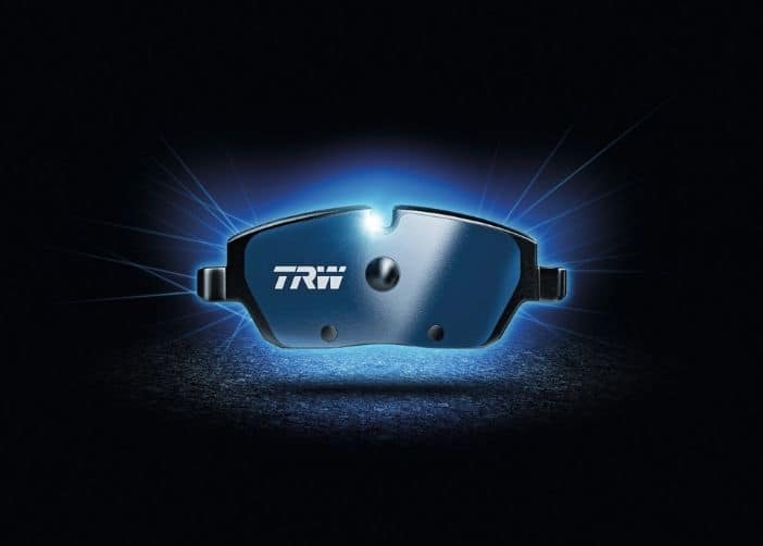 ZF Aftermarket launched the new TRW Electeric Blue EV/hybrid brake pad at AAPEX