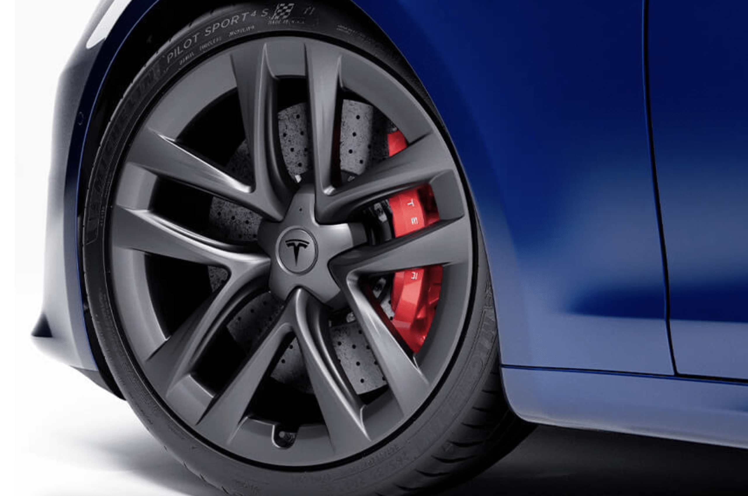 Model S Plaid Carbon Ceramic Brake Kit Announced