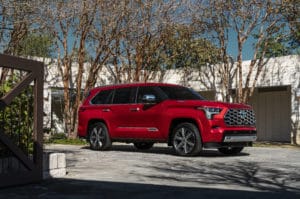 Toyota unveiled the all-new 2023 Sequoia large SUV