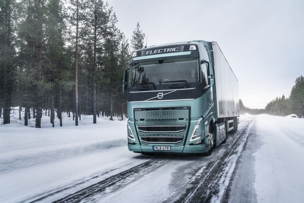 Volvo Trucks has introduced Active Grip Control for its electric trucks